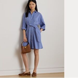 Polo Ralph Lauren - Signature Belted Shirtdress - 12